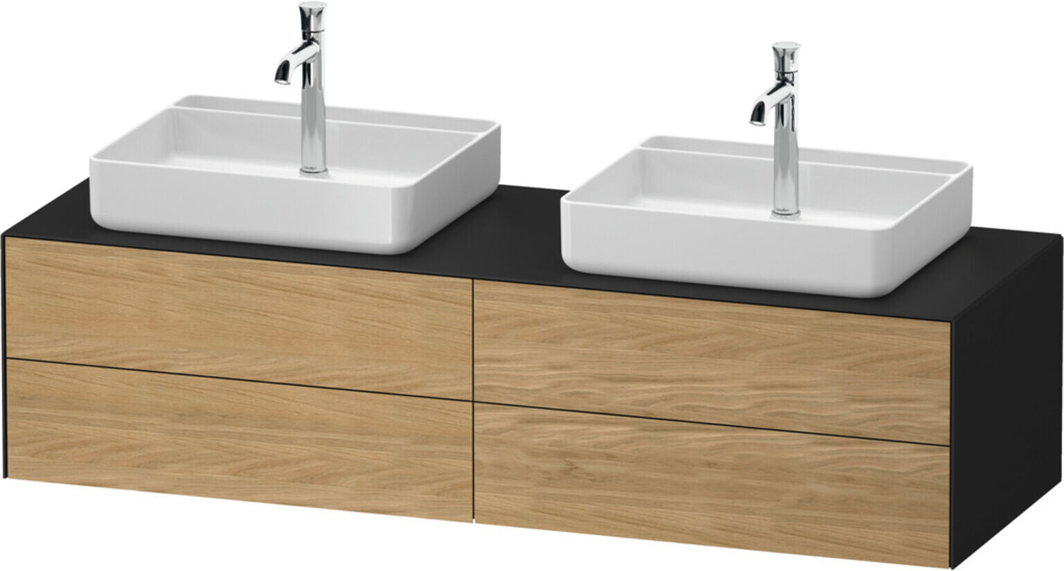 Duravit Waschtischunterschrank White Tulip 160x55cm, 4 L, E N gra m, k Ei/m B (WT4868BH5580010)