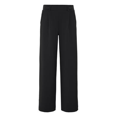 Loungehose OXMO "Loungehose OXTayra", Damen, Gr. XS, N-Gr, schwarz (meteorite), Obermaterial: 95% Polyester PES. 5% Elasthan EL., Hosen Loungehose