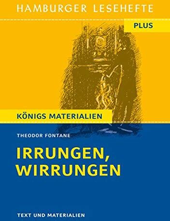 Theodor Fontane - Irrungen, Wirrungen: Hamburger Lesehefte Plus - Preis vom 13.10.2026 11:25:28 h