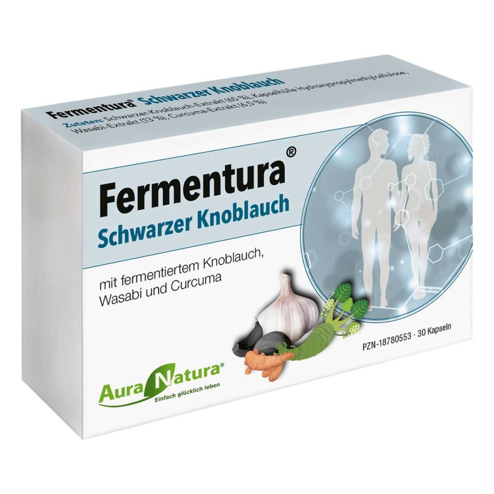 Pharmatura GmbH & Co. KG Fermentura Schwarzer Knoblauch Kapseln 18780553