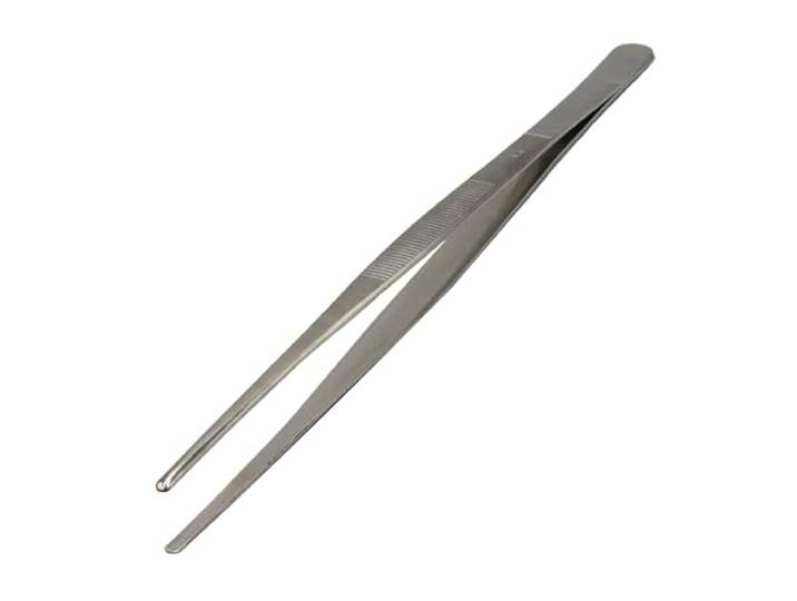 MMOBIEL Keukenpincet RVS – Extra Lang 30,5cm – Multifunctionele Kooktang/Vleespincet/Serveerpincet met Gekartelde Punt voor Koken, Aqua Scaping, Tuinwerk, Industrieel/Laboratorium Gebruik etc.