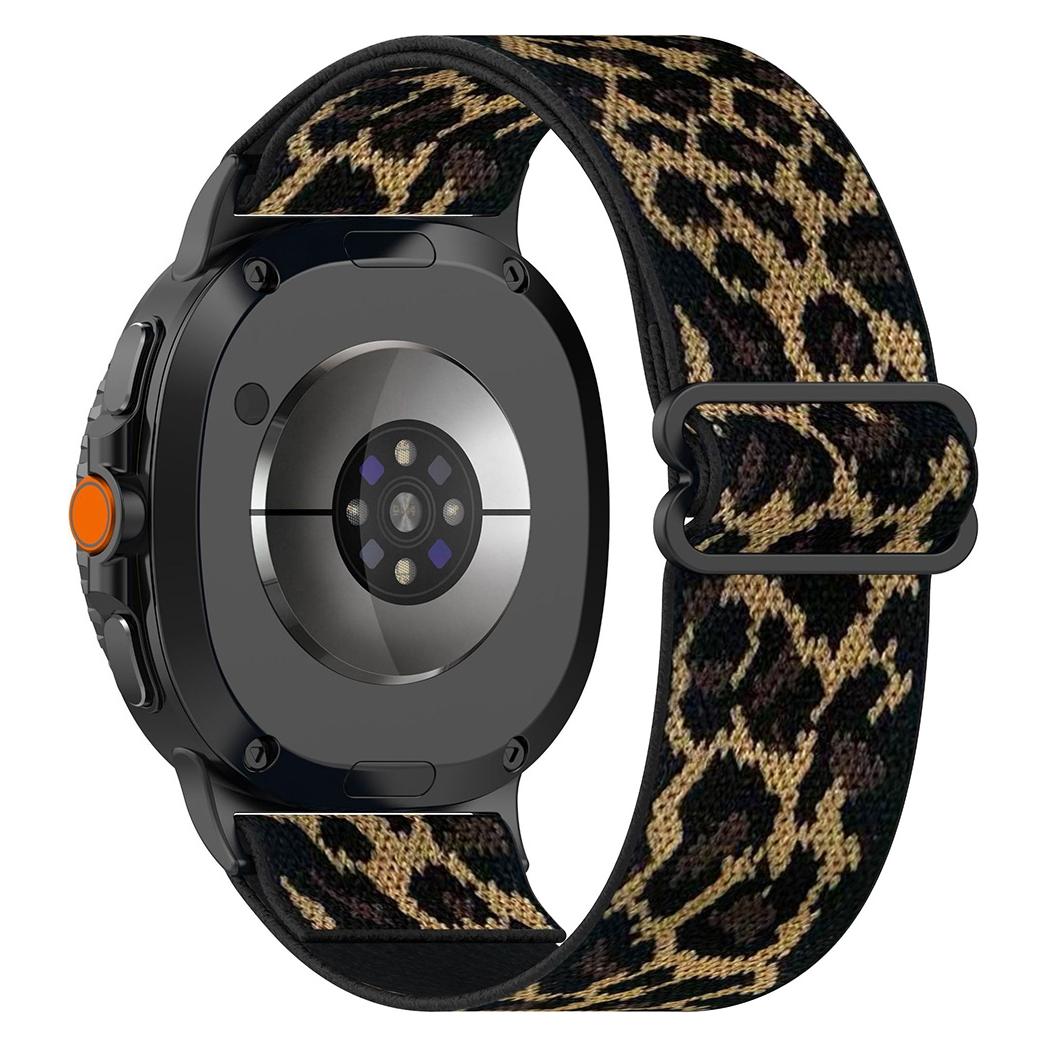 Techsuit - Watchband (W080) - Samsung Galaxy Watch8 40mm/Watch8 44mm/Watch8 Classic - Savanna Brown (Textile) (59672152)