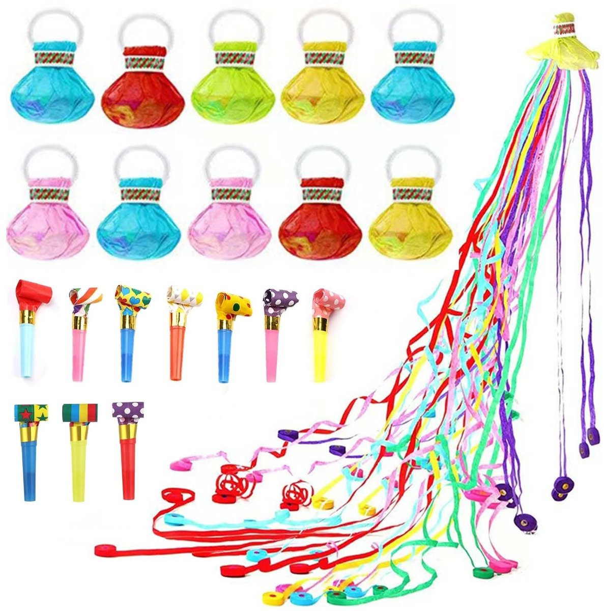 Dailygoods Dailygoody Hand Throw Streamer - Zwart - Milieuvriendelijk