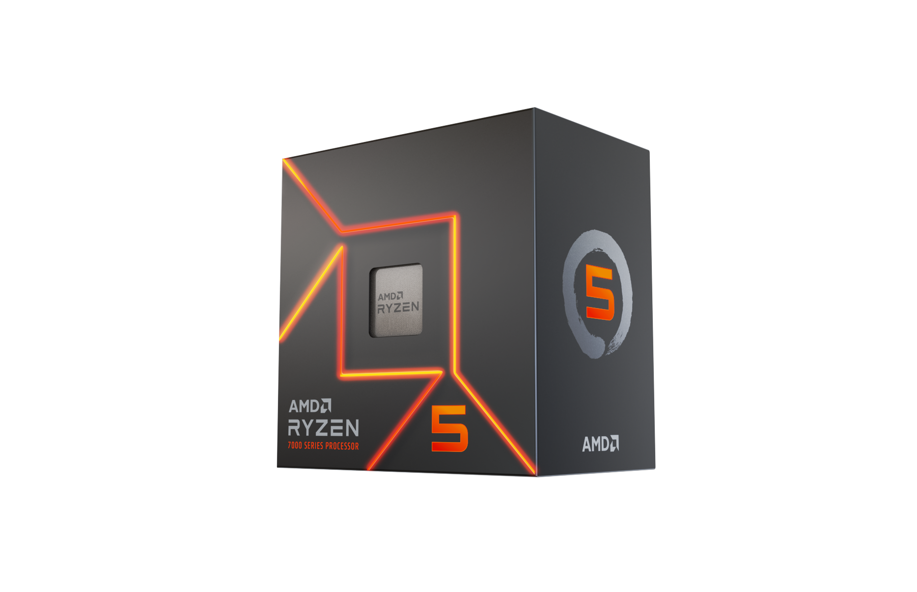 AMD Ryzen 5 7500 6-Kern CPU, Sockel AM5, Boxed (mit Wraith Stealth Kühler)