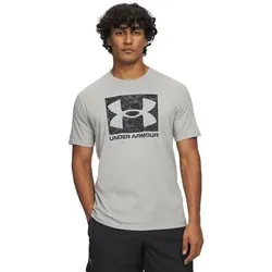UNDER ARMOUR Herren Kurzarm ABC CAMO BOXED LOGO SS, Größe 3XL in Grau Grau