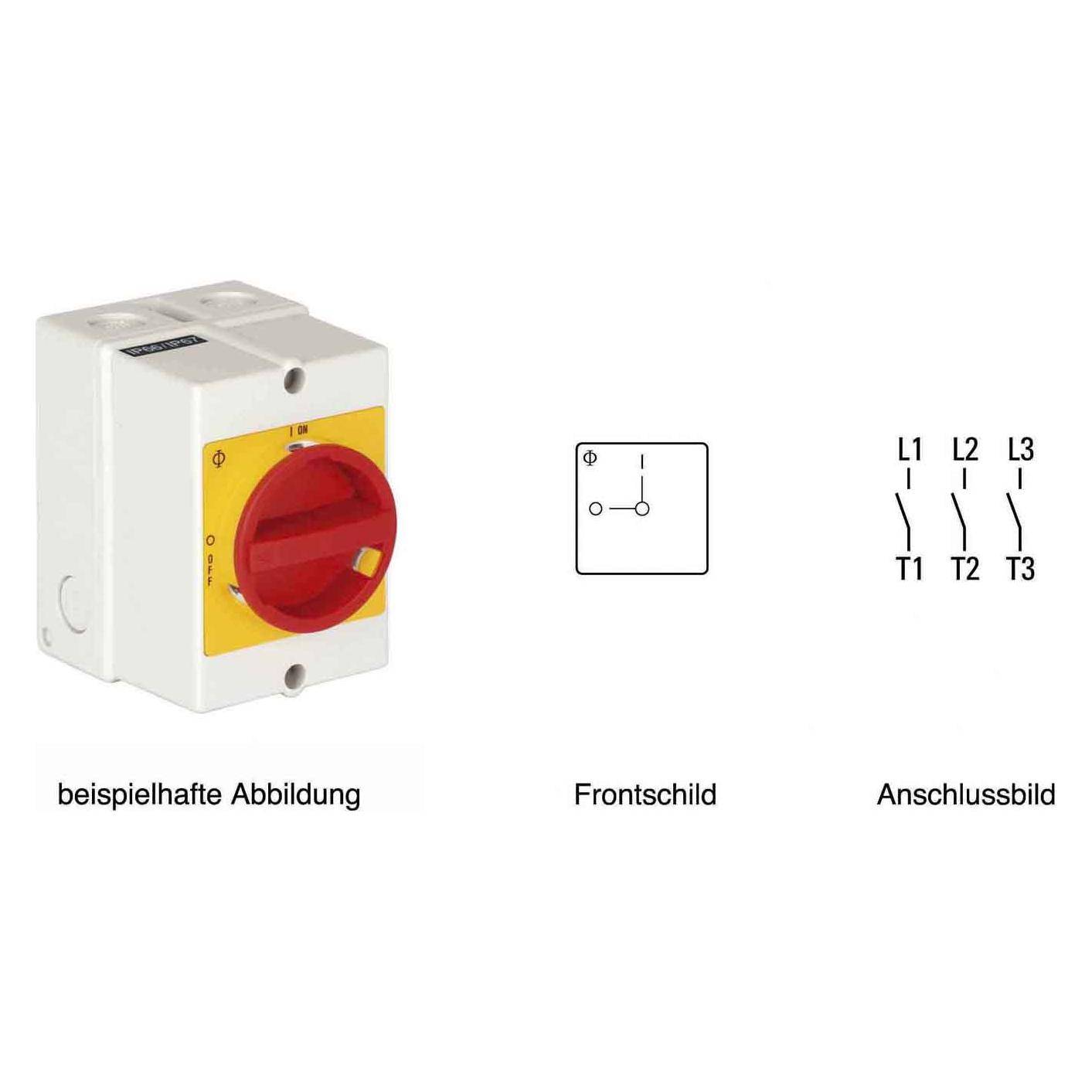 Kraus & Naimer Reparaturschalter (32 A) (70010219)