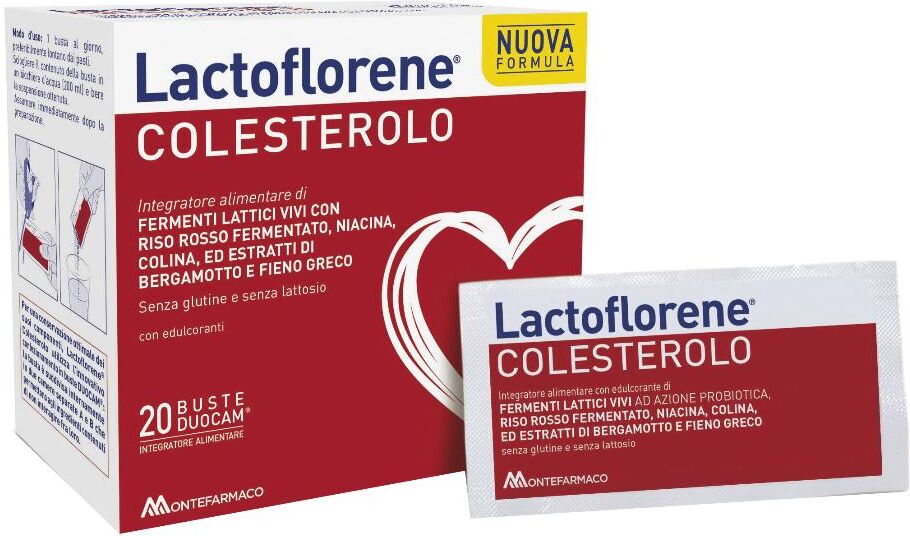 MONTEFARMACO OTC SpA LACTOFLORENE COLESTEROLO 20BUST