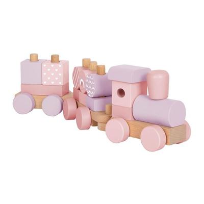 Holzzug rosa