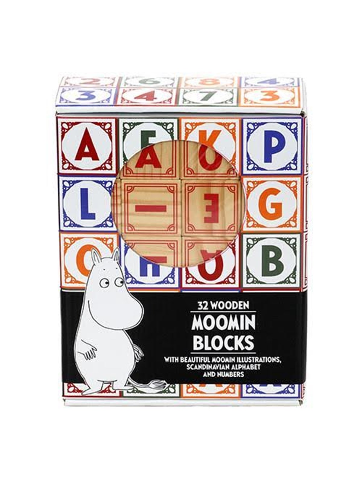 MOOMIN - Wooden Alphabet Blocks