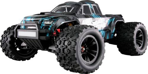 Amewi Hyper Go MTX10 Blau Brushless 1:10 RC Modellauto Elektro Monstertruck Allradantrieb (4WD) RtR 2,4GHz