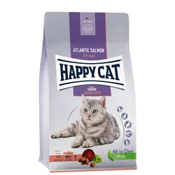 HAPPY CAT Supreme Senior Atlantik-Lachs Katzentrockenfutter 300 Gramm