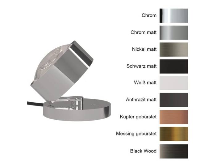 Top Light Avantgarde Tischleuchte Puk! 120 Spot Table LED - Mess