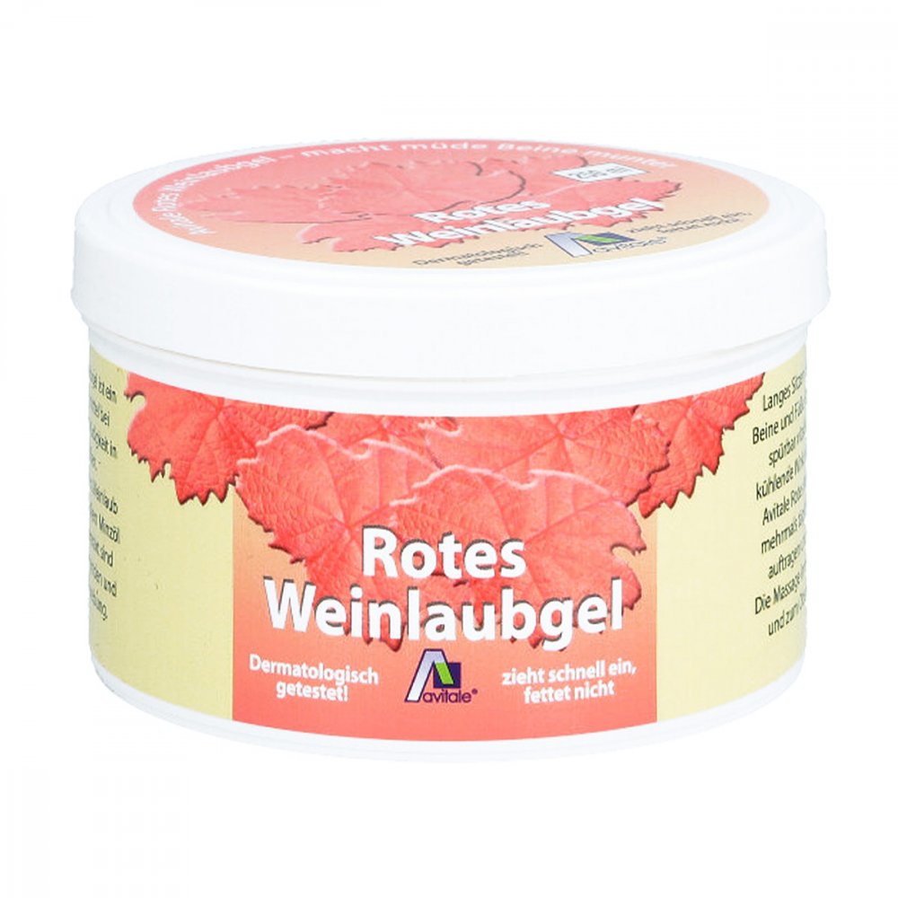 Avitale GmbH Rotes Weinlaub Gel 00006511