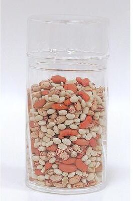 Vivience Canister Jar with Spiral Design, Liscio Ottico