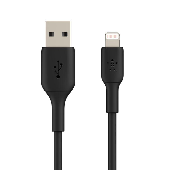 Belkin BoostCharge 1 m Lightning/USB-A Kabel, schwarz CAA001BT1MBK
