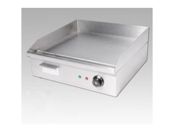 Plancha électrique à griller - Professionnel - INOX - 3KW - 50x42.5cm - Thermostat réglable