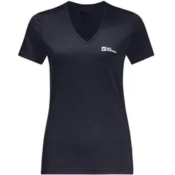 JACK WOLFSKIN Damen Shirt CROSSTRAIL T WOMEN, Größe S in Grau Grau
