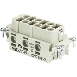 Wieland Buchseneinsatz, Elektronikkabel + Stecker