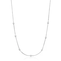 ANIA HAIE - NECKLACE - MODERN BEADED - silber