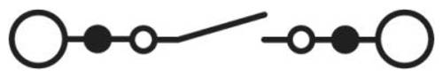 Phoenix Contact 3057348 Trennklemme 8.2 mm Schrauben Schwarz 50 St.