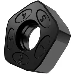Pramet, Zubehör Maschine, Frswendeschneidplatte ISO PNMQ 1308DNSN:M8345 D. 10mm PVD beschichtet - VPE: 5