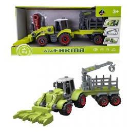 Askato Traktor mit Schaufel und Wendeanhänger (65615565)