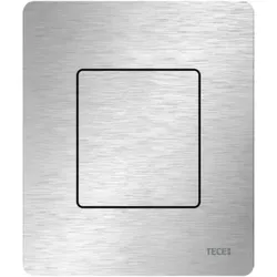 TECE TECEsolid Urinal-Betätigungsplatte 9242430 Edelstahl gebürstet, mit Kartusche, 104x124x6mm