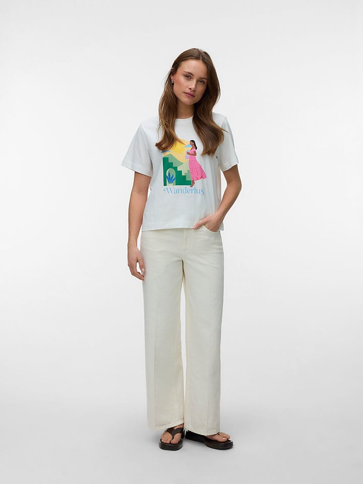 Vero Moda Shirt in Weiß - M