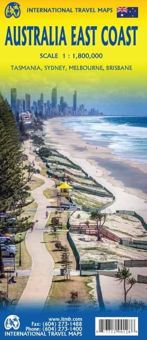 Carte de voyage - Australie : Côte Est   ITM