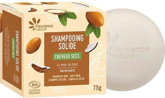 Fleurance Nature Champú Sólido Cabello Seco Coco 75 g