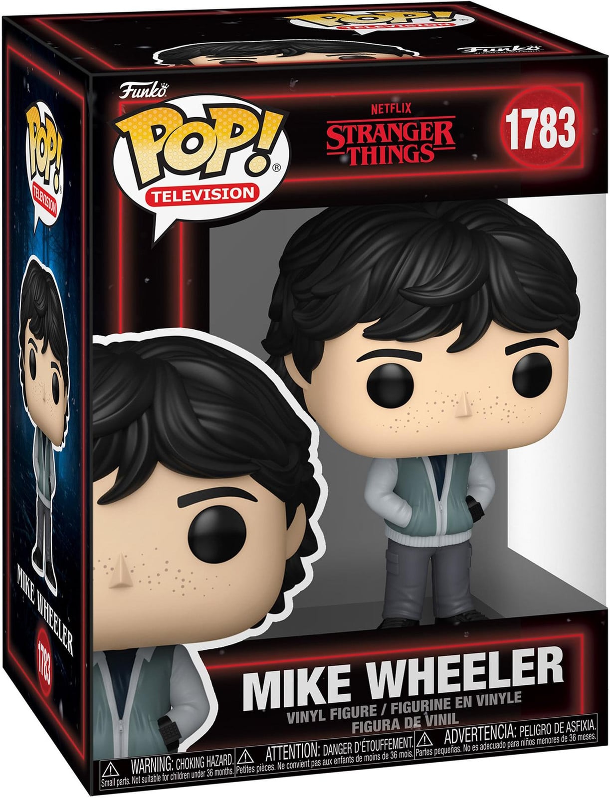 Funko POP! Stranger Things Mike Wheeler Televisiefiguur, Vinyl, 9 cm