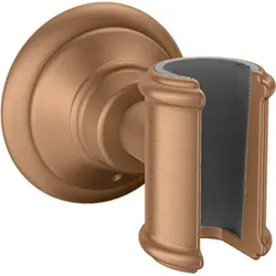 hansgrohe AXOR Montreux Brausehalter, 16325140, Farbe: Brushed Bronze
