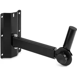Vonyx WMS-05 (1 Paar, Wandmontage, Neigbar, Schwenkbar), Lautsprecher Ständer + Wandmontage, Schwarz