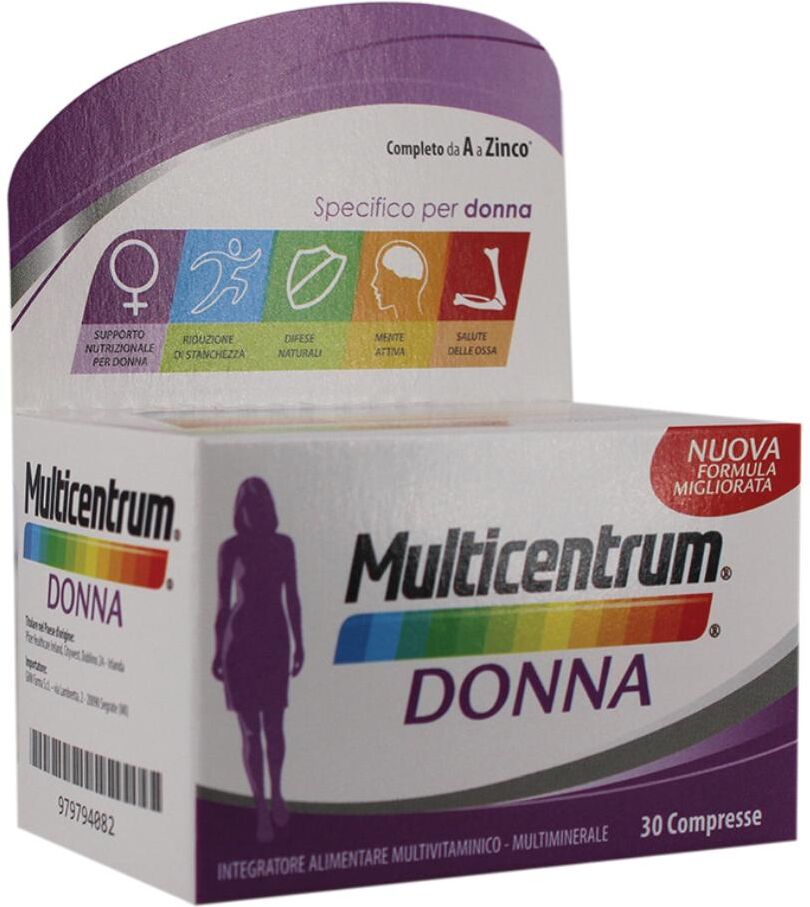 GMM FARMA Srl Multicentrum Donna, 30 Compresse