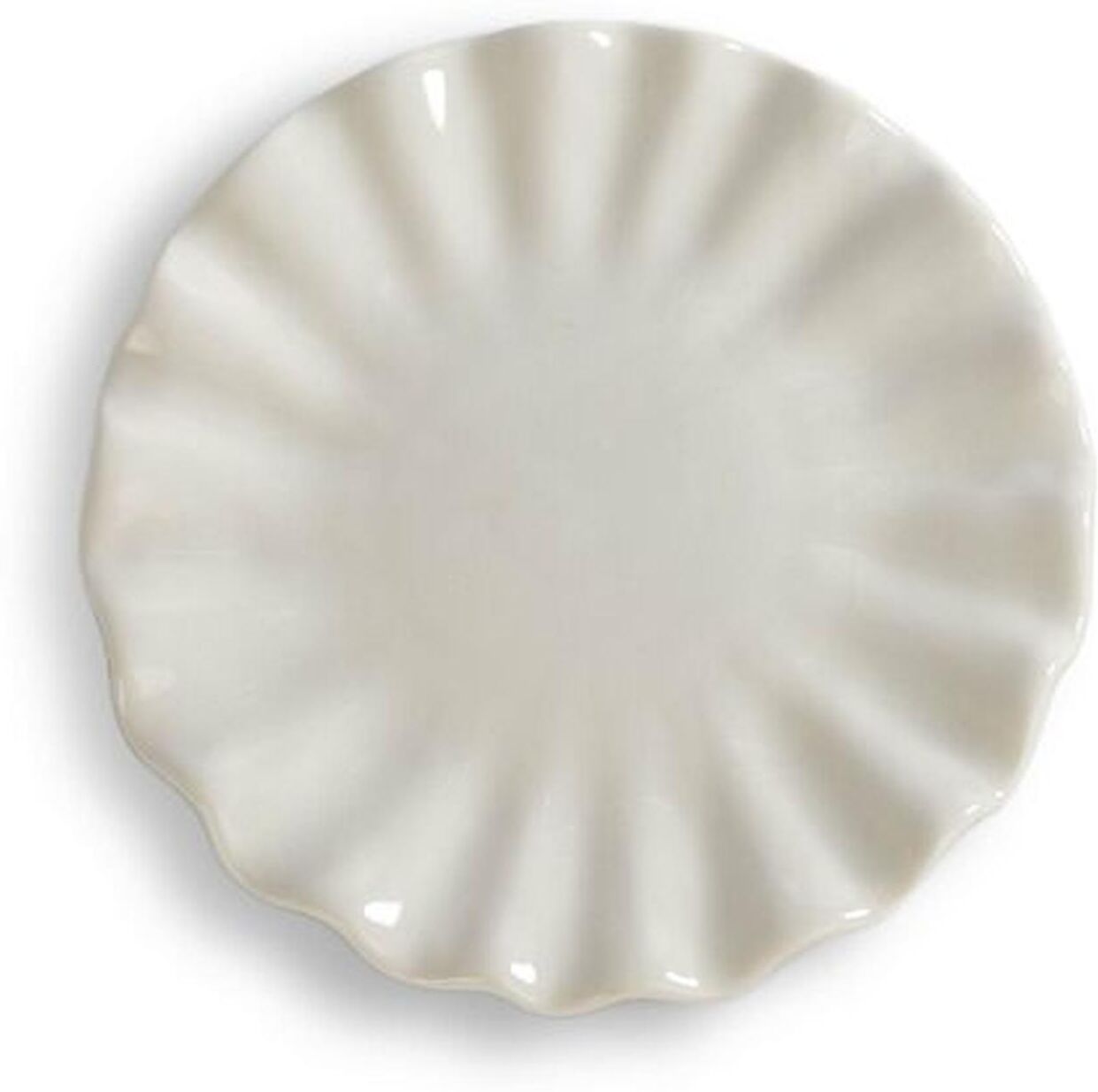 Byon Plate Shelley White One Size