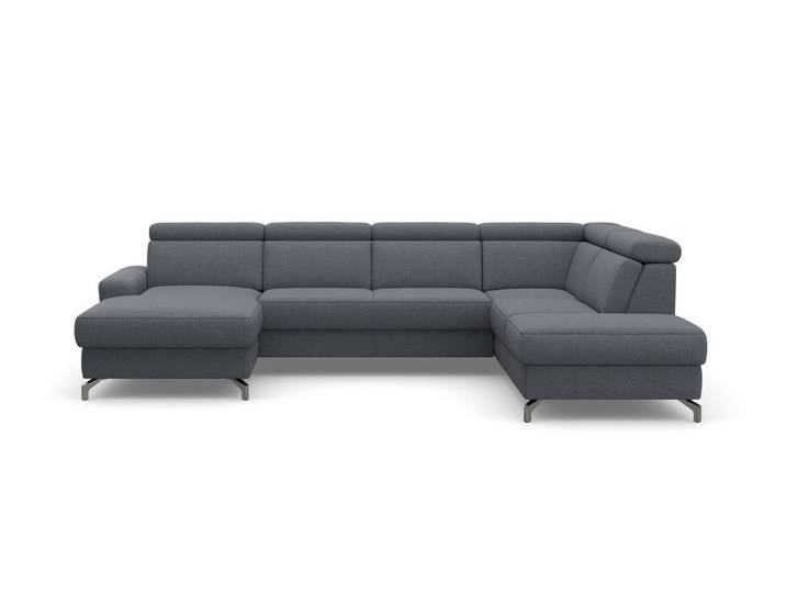 sit&more Wohnlandschaft Scarlett U-Form, inklusive Kopfteilverstellung, optional Schlaffunktion & Bettkasten
