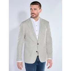 emilio adani Herren Freizeit-Sakko slim fit Beige gemustert - 56