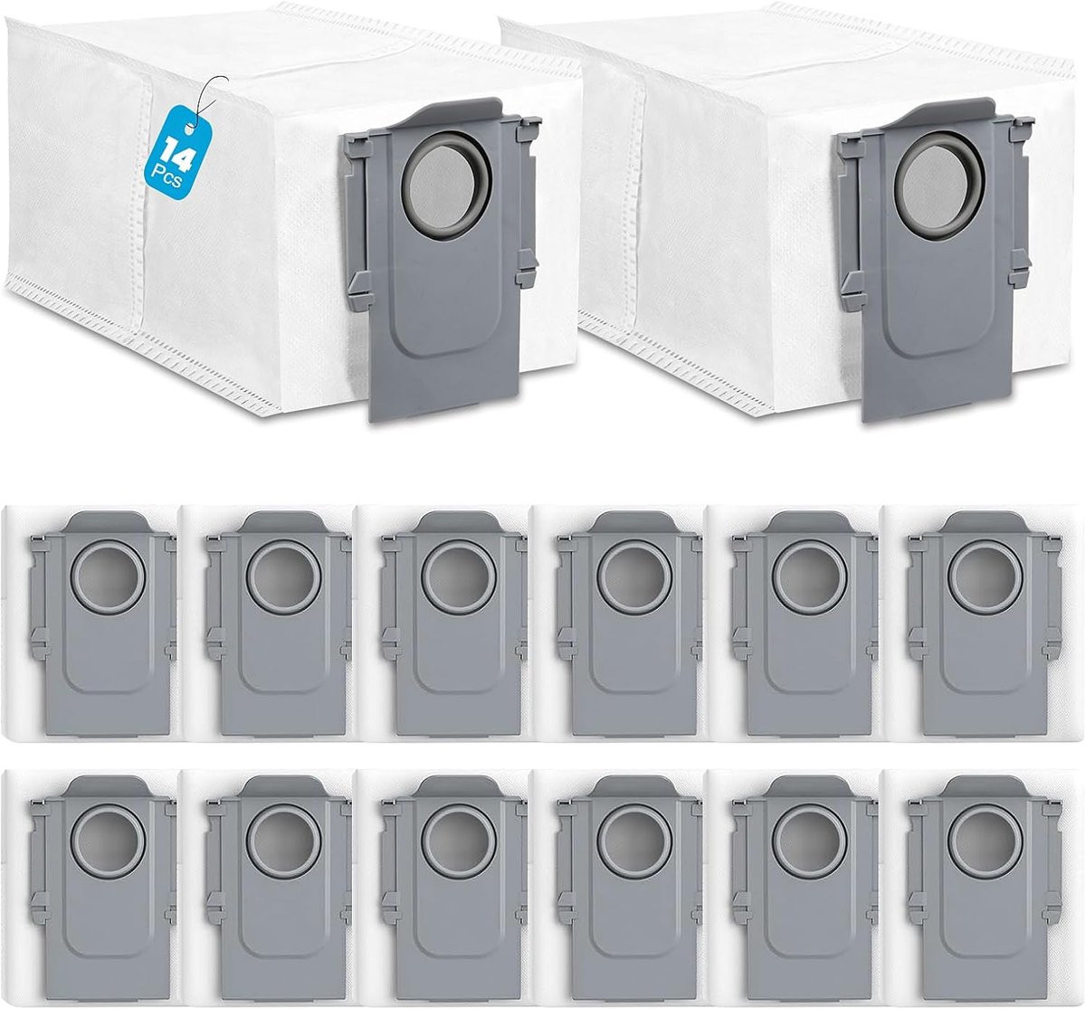 Zakken voor Roborock S8 MaxV, Qrevo, Saros 10R en QV35A robotstofzuiger