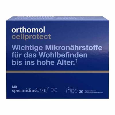 Orthomol pharmazeutische ORTHOMOL Cellprotect Granulat/Tabl./Kapseln Kombi. 360 g 18259164