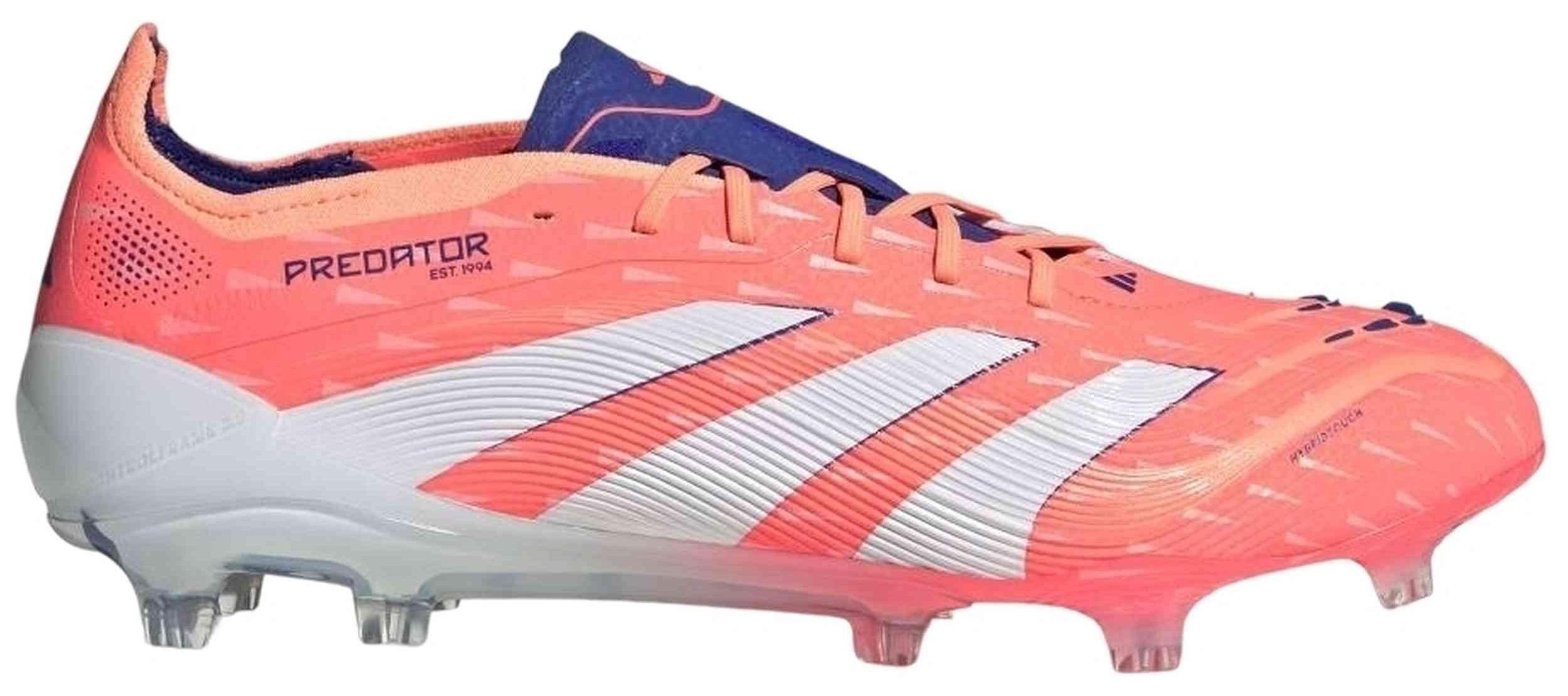 Fußballschuhe Adidas Predator Elite FG "Signal Coral / Cloud White / Beam Orange" für Herren