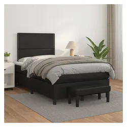 vidaXL, Boxspringbett, Navonica (Flach mit Nägeln) (120 x 200 cm)