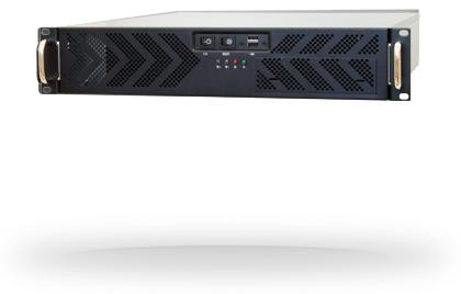 Chieftec UNC-210T-B Serverbehuizing, Zwart, ATX, Micro ATX, SECC, 2U