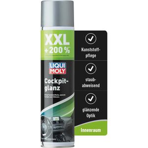 Liqui-Moly Cockpitspray 1610, Cockpitglanz, antistatisch, pflegt und schützt, 600 ml