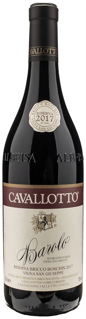 Cavallotto Barolo Bricco Boschis Vigna San Giuseppe Riserva 2017