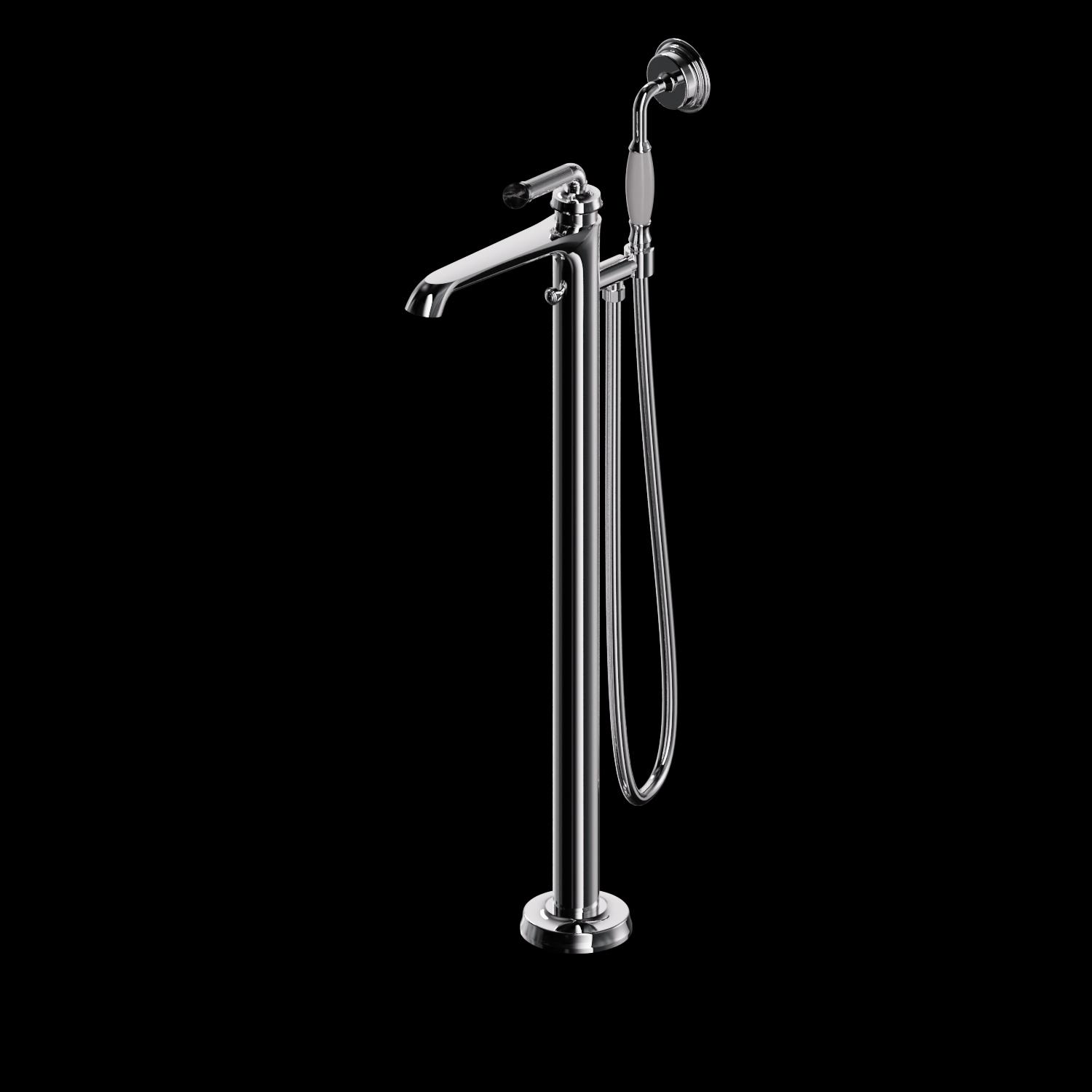Steinberg Serie 355 Metamorphosis freistehende Wannen-Armatur, Ausladung 230mm, 3551162