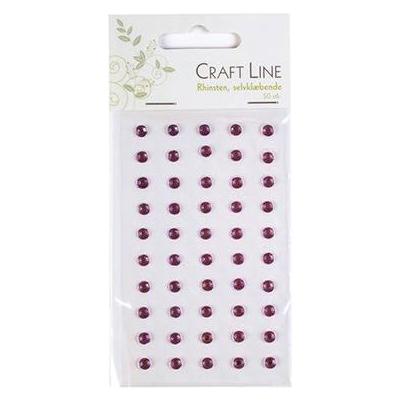 Øvrige Strasssteine 5mm 50Stück lila (5700137069042)