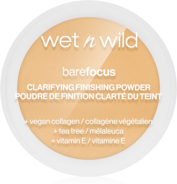 Wet n Wild BareFocus Clarifying Finishing Powder Mattifying Powder shade Light/Medium 6 g
