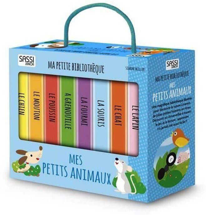 Sassi Ma petite Bibliothèque - Mes petits animaux
