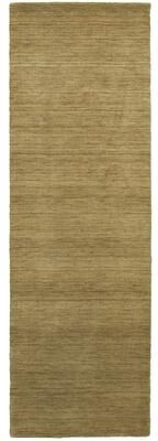 Style Haven Heathered Solid Hand-crafted Plush Wool Area Rug
