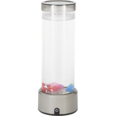 EGLO LED Tischleuchte "AQUA", bunt (transparent), 1, Ø 12,3cm H: 33cm, 1 Stk., Leuchten, LED Quallenlampe Aqua, RGB Lampe mit Quallen, LED Tischleuchte